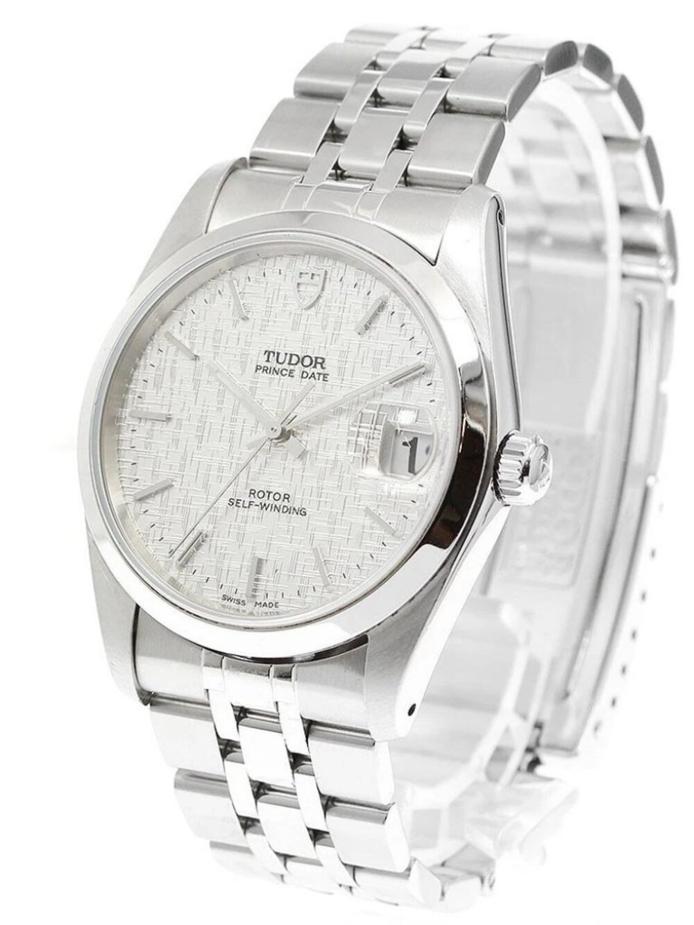 TUDOR Prince Date 74000 Silver Dial Automatic Boy's Watch_956083